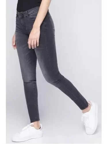 Jeans Mujer Elastizados Gris | LOQUIEROTODO