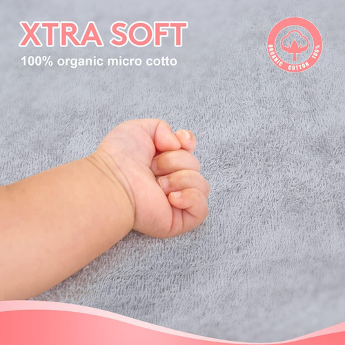 Toalla Con Capucha Para Niños 100% Algodón Ultra Suave Con D