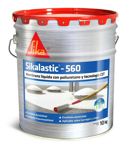 Sikalastic 560 Membrana Liquida Con Poliuretano Sika 10 Kg