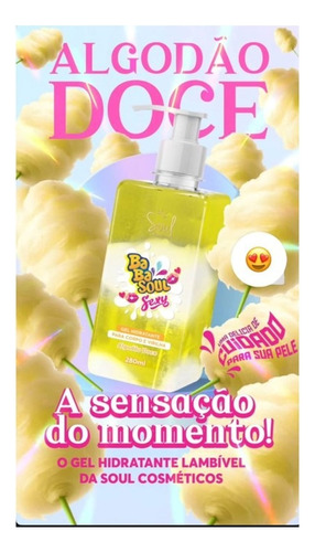 Kit C/24 Gel Hidratante Beijável P Corpo E Virilha Babasoul