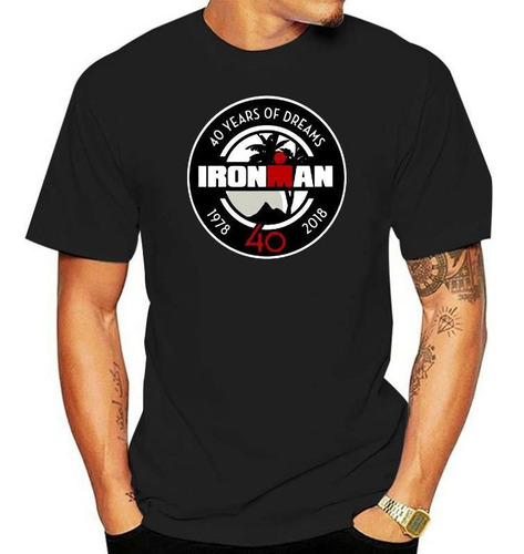 Playera De Triatlón Hombre Ironman 40 Years Of Dreams Talla