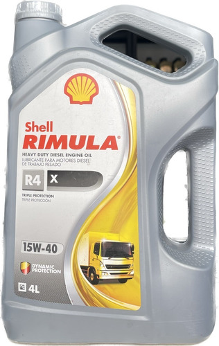 Shell Rimula R4 X - 2 Uni. 4 Litros