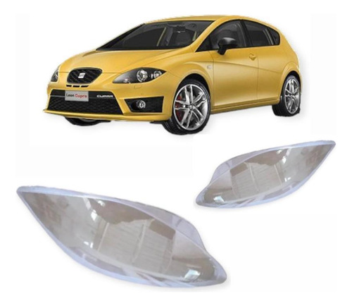 Lente Acrilico Optica Seat Leon 07 08 09 10 11 12