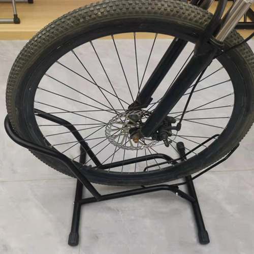 Tipo De Piso De Bicicleta Estante De Estacionamiento Soporte
