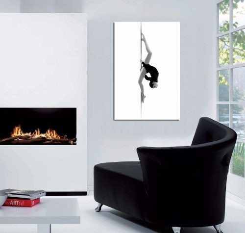 Vinilo Decorativo 50x75cm Pole Dance Baile Barra Caño Sex