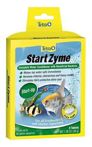 Tetra Start Zyme Acondicionador De Agua + Bacterias Acuarios