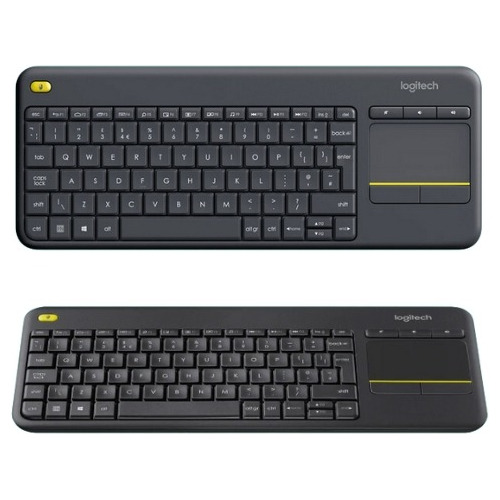 Teclado Inalámbrico Logitech K400 Plus Qwerty Español Negro