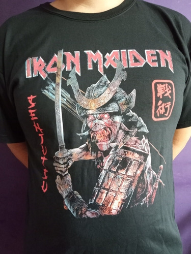 Iron Maiden - Senjutsu - Remera Algodon