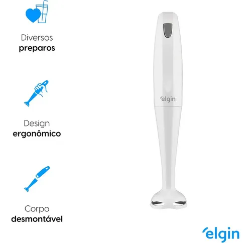 Mixer De Mao 200w Compacto Leve E Ergonomico Mix1001 Elgin