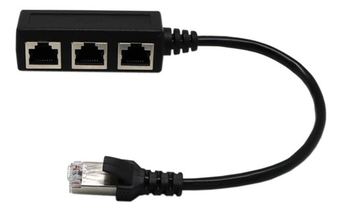 A 3 Puertos Ethernet Lan Divisor De Red Extensor Adaptador