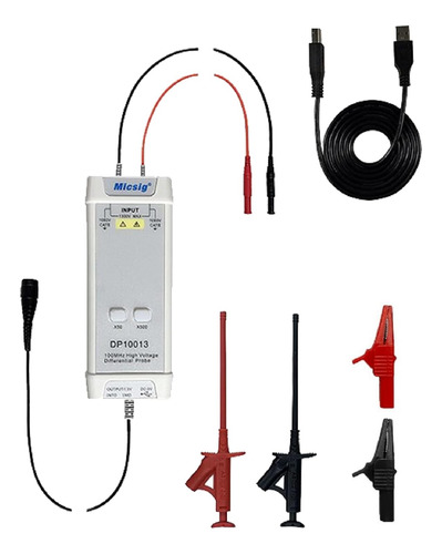 Micsig Dp10013 Sonda Diferencial De Alto Voltaje 1300v 100mh