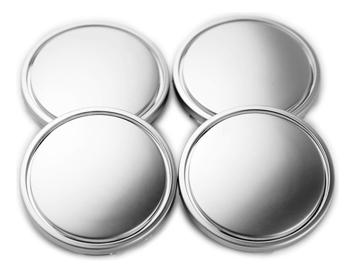 56mm Abs Car Wheel Center Hub Caps Set Of 4 Matt Pearl ...