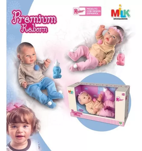 Brinquedos De Meninas 4 5 6 Anos Boneca Bebe Reborn Realista