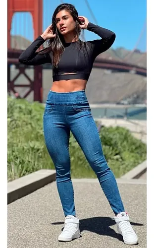 Calça legging jeans life sales