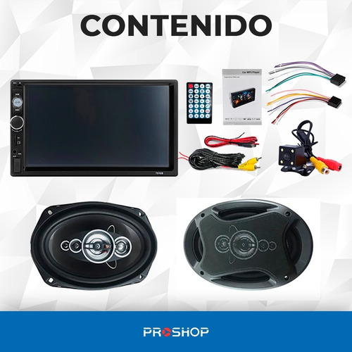 Stereo Auto 2 Doble Din Pantalla 7 Tactil 2 Parlantes !