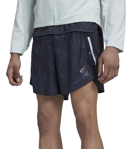 Short adidas Running D4r For The Oceans Hombre Ng