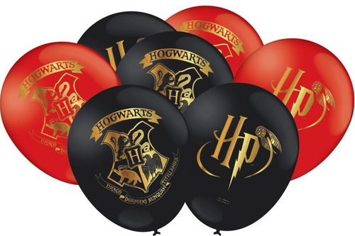 Imagem 1 de 2 de Balão - Bexiga Harry Potter - 25 Unidades