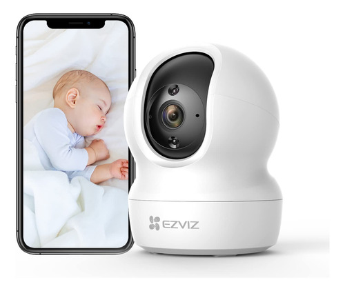 Ezviz Cmara De Seguridad Interior 2k+, Wifi, Cobertura De 36