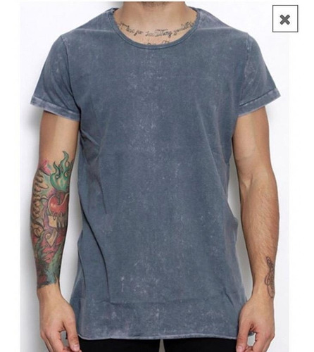 Remera Green Button Dylan Grey M