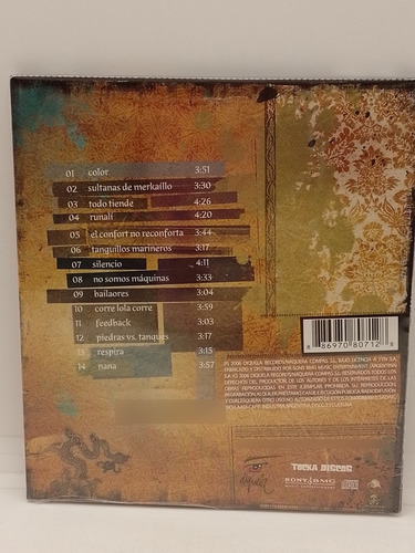 Ojos De Brujo Techari Cd Nuevo