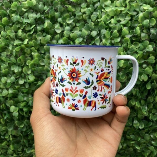 Imagen 2 de 3 de Taza Peltre Tenango México D11