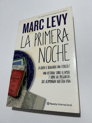 Libro La Primera Noche - Marc Levy - Excelente Estado