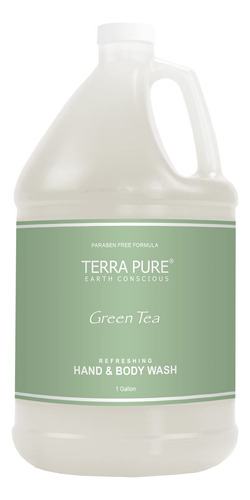 Terra Pure Green Tea Hotel Hand & Body Wash | 1 Galn | Para