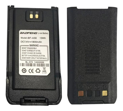 Bateria Handy Baofeng Bf A58 1800 Mah Original