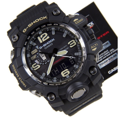 Relógio Casio G-shock Mudmaster Gwg-1000-1adr Tough Solar