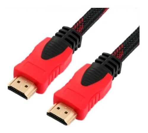 Cable Hdmi Doble Filtro 3 Metros, Punta De Cobre