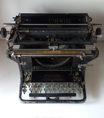 Maquina De Escribir Manual, Marca Continental Vintage