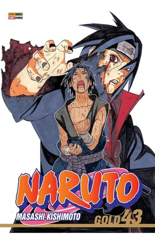 Coleção completa do mangá Naruto, lançado pela Panini.