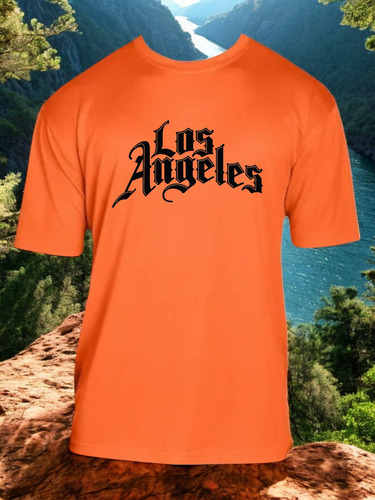 Playera Los Angeles 100% Poliester Bombay