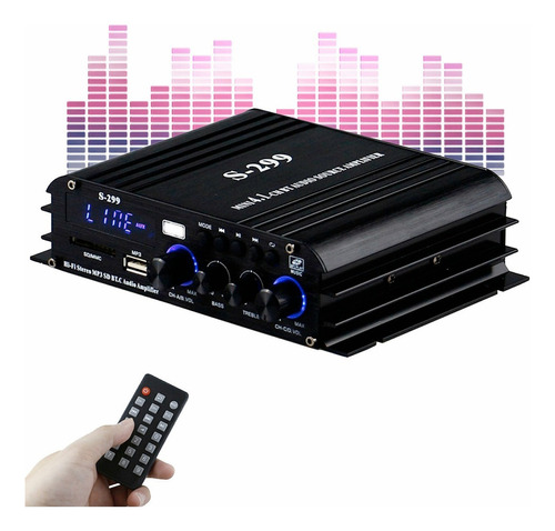 Amplificador De Potencia Estéreo De Audio S-299 4.1 Amplific