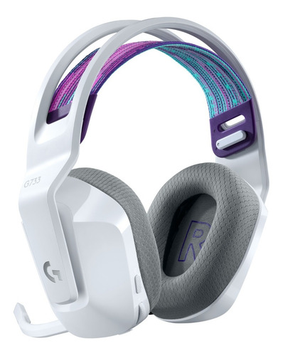 Imagen 3 de 7 de Auriculares Gamer Logitech G733 Lightspeed Rgb Wireless Pce