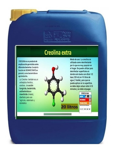 Creolina Extra A 20 Litros De Garrafa. - L a $6500