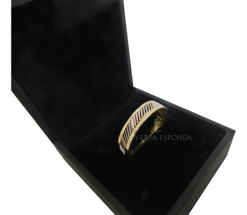 Anillo Compromiso Oro 18k Modelo 3092 Joyeria Esponda