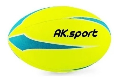 Imagen 1 de 2 de Balón Rugby Para Entrenamiento Ak Sport Niños Y Adultos