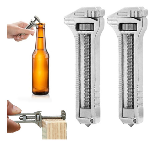 Multiherramienta Compacta De Titanio Mini Portátil 2pcs
