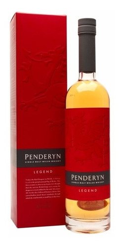 Whisky Penderyn Legend Single Malt Origen Gales.