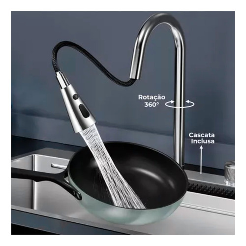 Cuba Inox Gourmet Cascata Com Calha Inox E Acessórios