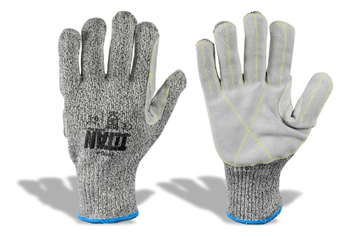 Guantes De Protección Nylon/ Nitrilo/ Kevlar Medianos Titan