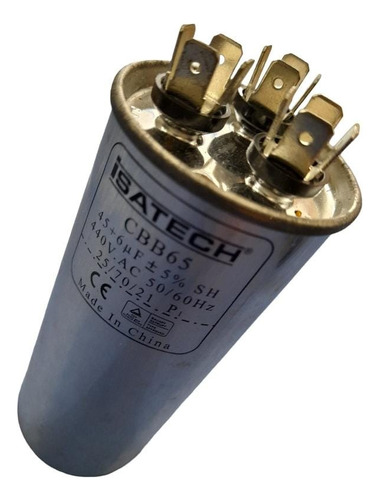 Capacitor Dual 45+6 Mf