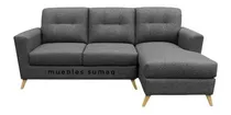 Comprar Mueble Seccional Venecia Color Gris