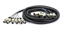 Comprar Multicabos Xlr 8 Vias Cirilo Cabos - 3 Metros