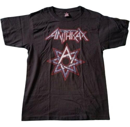 Playera Anthrax De Rock Grande