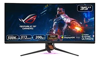 Monitor Asus Rog Swift Pg35vq 35 Curved Hdr Gaming 200hz 34