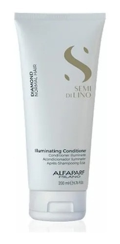 Imagen 1 de 2 de Acondicionador Iluminador Alfaparf Semi Di Lino X 200ml