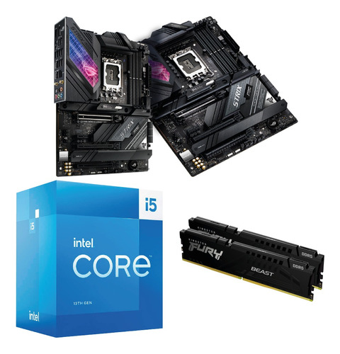 Combo - Mother Asus Rog Z690-e + Intel Core I5 13400 + 16gb