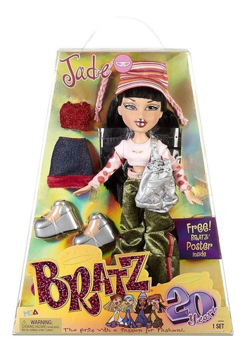 Muñeca Bratz Jade Edicion Especial 20 Aniversario Original